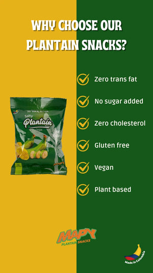 Mapy Salty Plantain Chips 42.5g