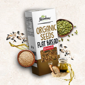 Meadows Organic Seeds Flat Bread 150g