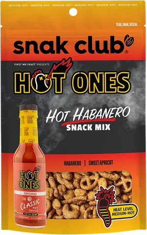 Snak ClubHot Ones™ Hot Habanero Snack Mix 128g