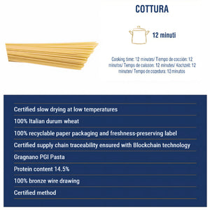 Liguori Le Speciali I.G.P Spaghettoni (N°125) Pasta 500g