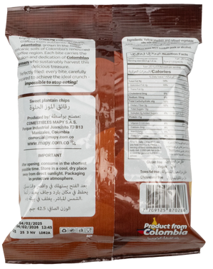 Mapy Sweet Plantain Chips 42.5g