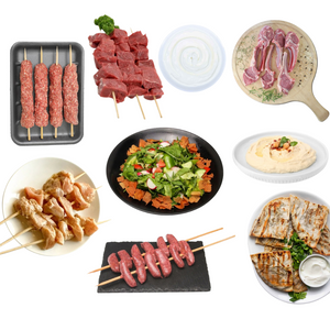 BBQ Grill Box – Lamb, Chicken & Arais | 6 Servings