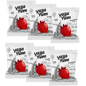 Freeze-Dried Strawberry - 6 Packs | Welaza