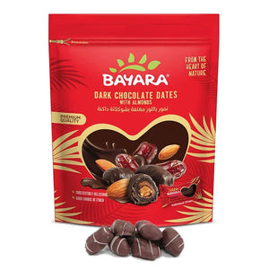 Dates With Almonds & Dark Chocolate