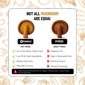 Snaacs Air Fried Mushroom 113g