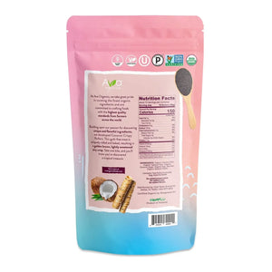 Ava Organics Coconut Crispy Rollers - 400g - View 2 | Welaza