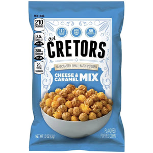 Cretors Cheese & Caramel Popcorn, 12 × 43 g - View 2 | Welaza