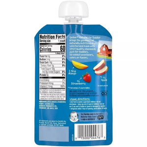 Gerber Toddler Apple Mango Strawberry, 99g