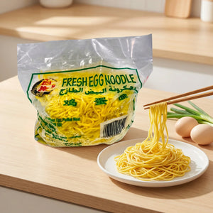 XI SHI Fresh Yellow Egg Noodles - 5 kg