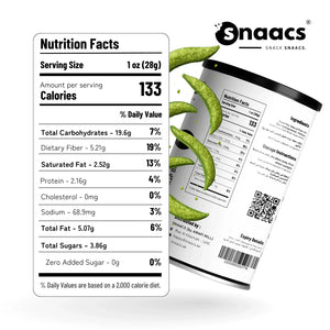 Snaacs Air Fried Snap Pea 56g