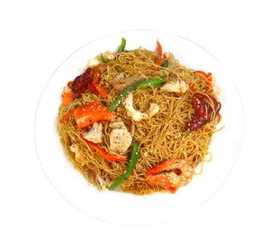 Indomie Instant Fried Noodles Hot & Spicy with Seasoning Powder and Sauce - 80 g Pack of 10