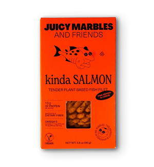 Juicy Marbles Plant-Based Vegan Kinda Salmon Fish Fillet