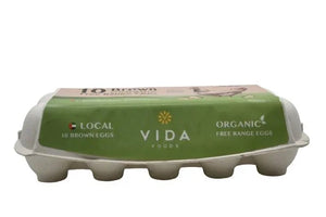 Organic Free Range Eggs 10 Pcs