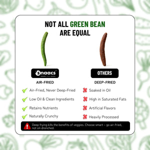 Snaacs Air Fried Green Bean 56g
