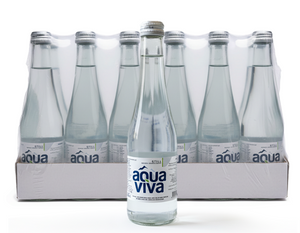 Aqua Viva Still Natural Mineral Water Glass bottle 330 ml x 24