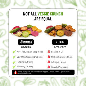 Snaacs Air Fried Veggie Crunch 85g