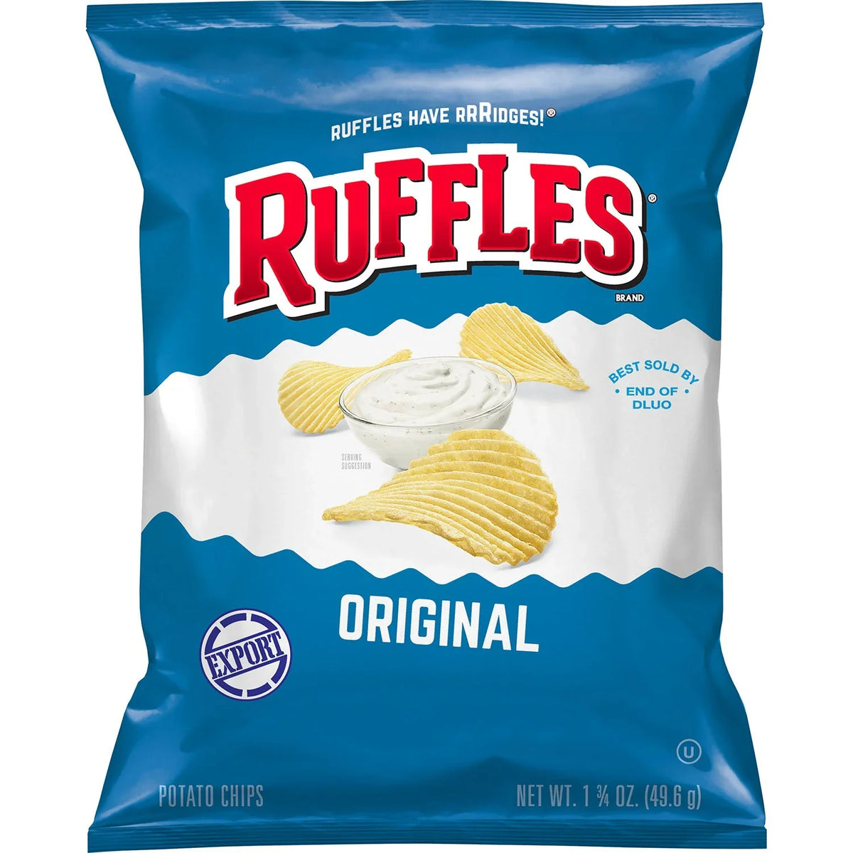 Ruffles Original Potato Chips - Export