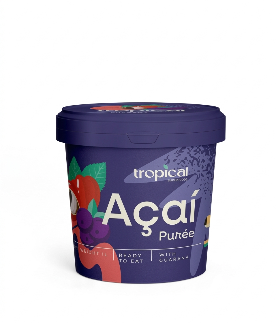 Acai with  Guarana 1L