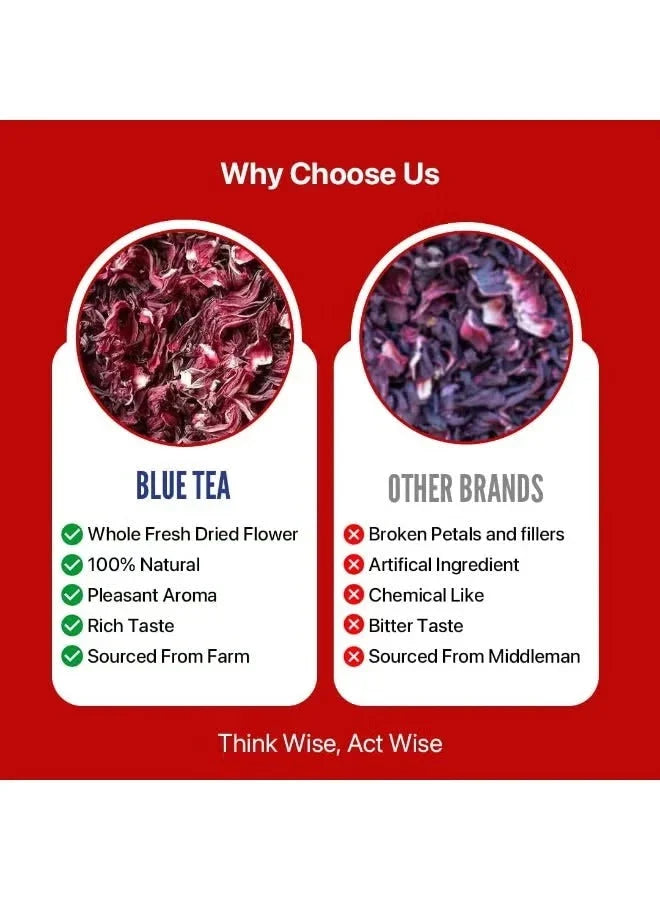 Blue Tea Hibiscus Herbal Tea