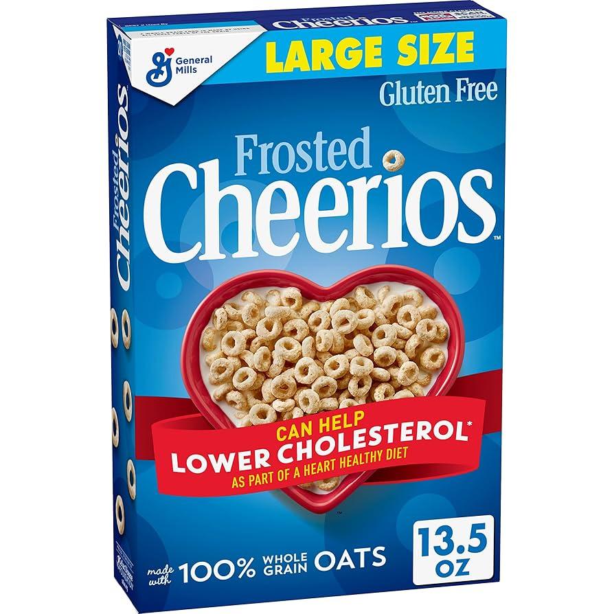General Mills Frosted Cheerios Whole Grain Oats 13.5 Oz | Welaza