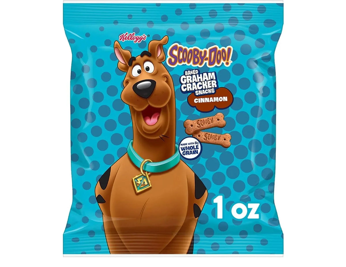 Kellogg's Scooby Doo Cinnamon Graham Cracker Sticks, 1 Oz | Welaza