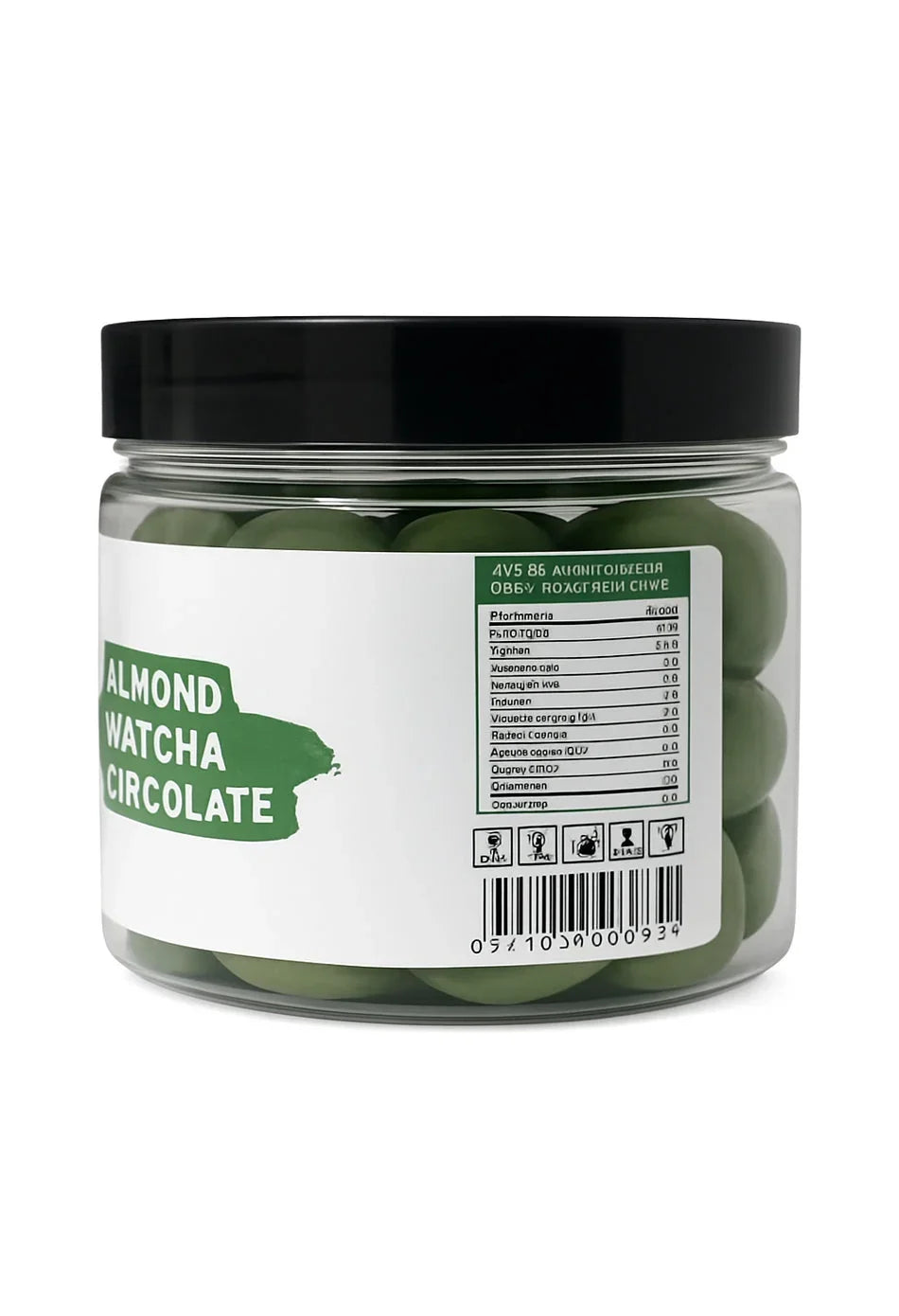 Health Wealth Almond Matcha Chocolate Dragee Zero Sugar 175g
