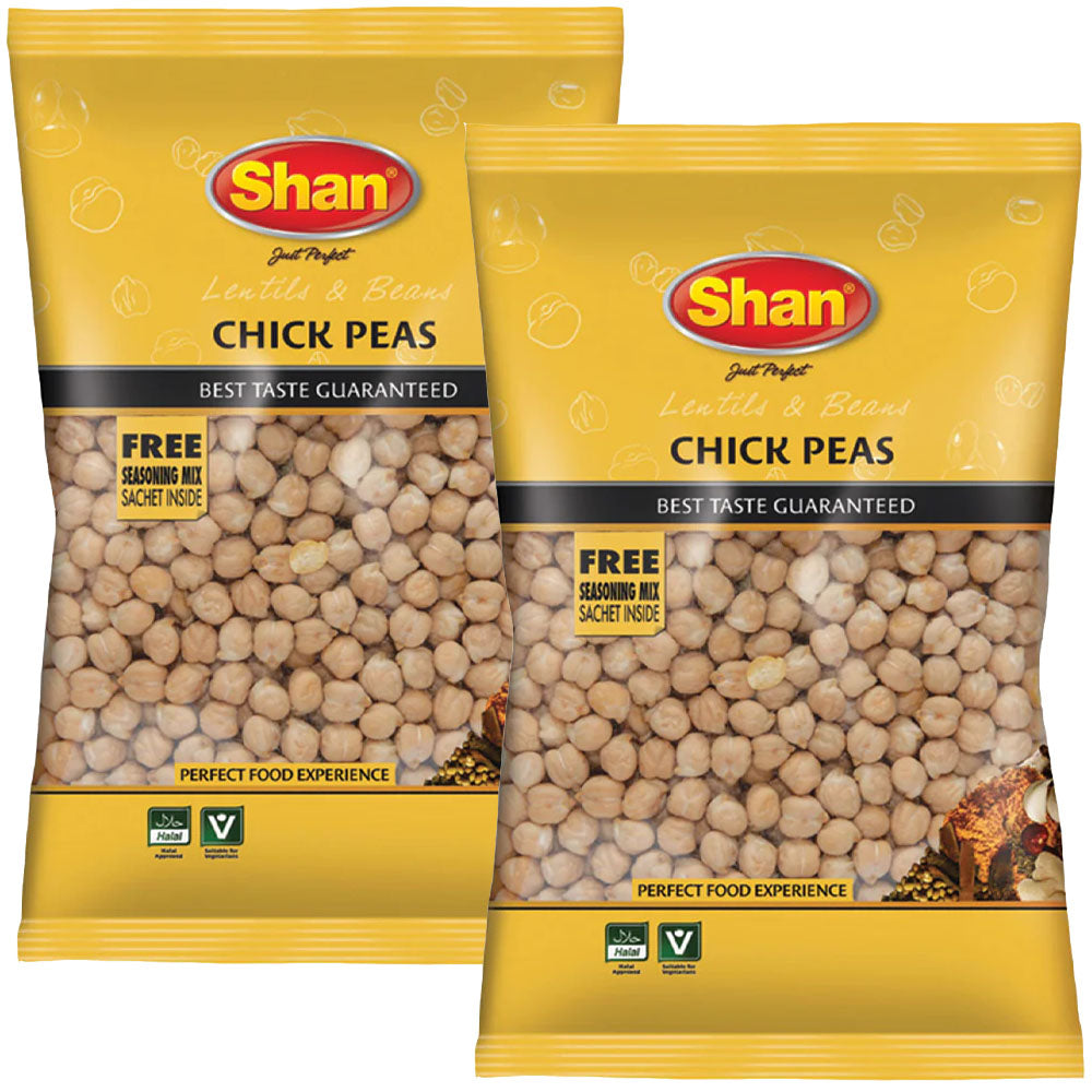 Shan Chickpeas White 1 kg(Twin Pack)