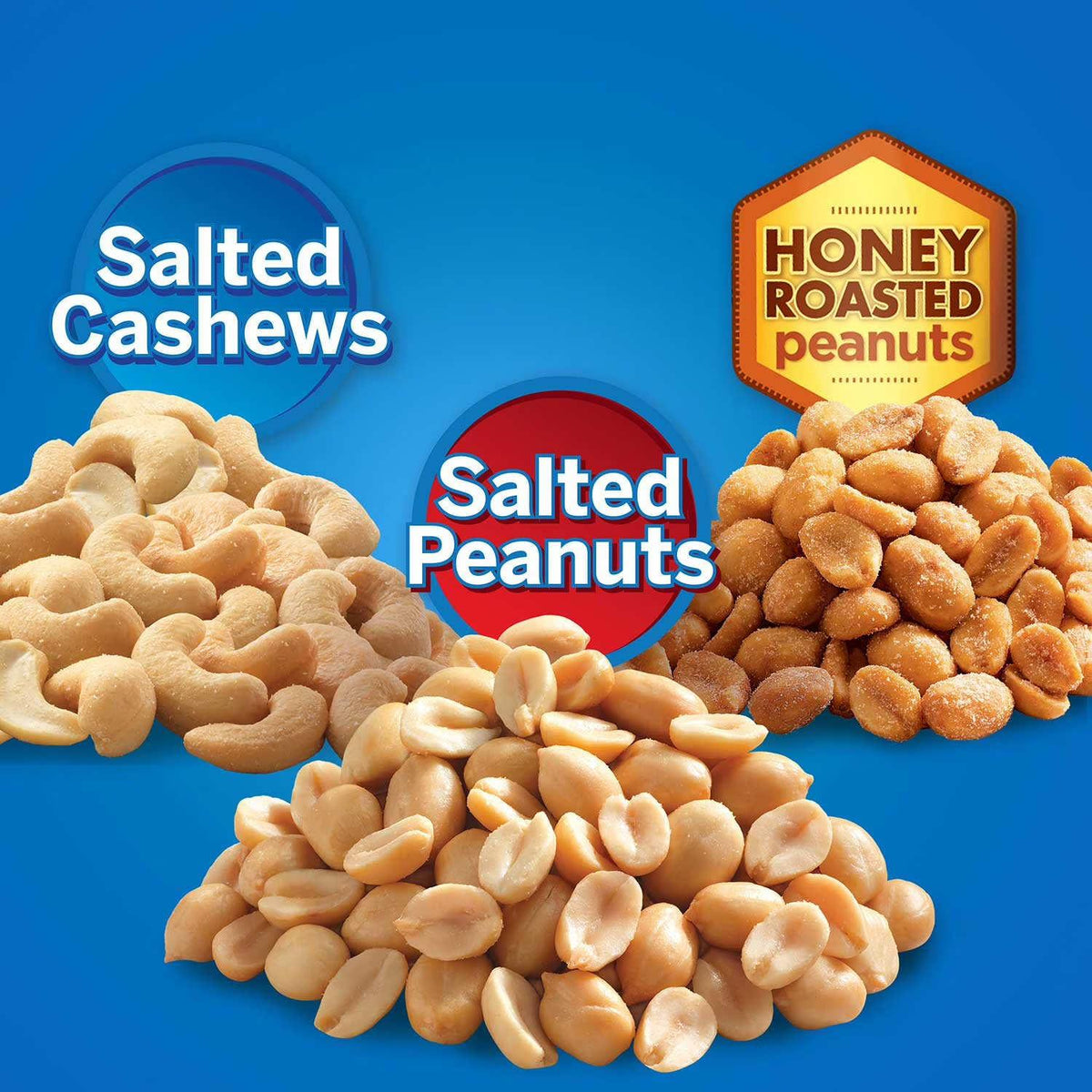 Planters Variety Pack Cashews & Peanuts, 49g (24 pk)