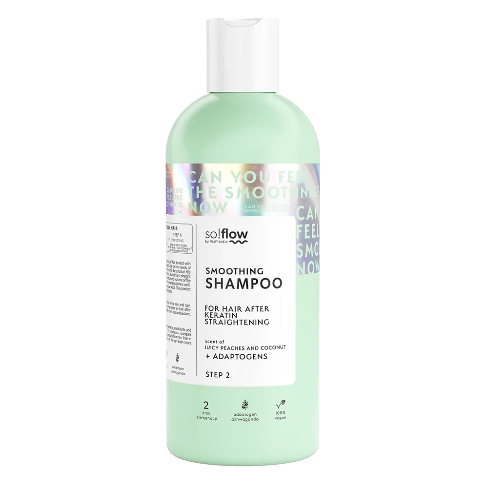 Smoothing  Shampoo For Hair After Keratin Straightening