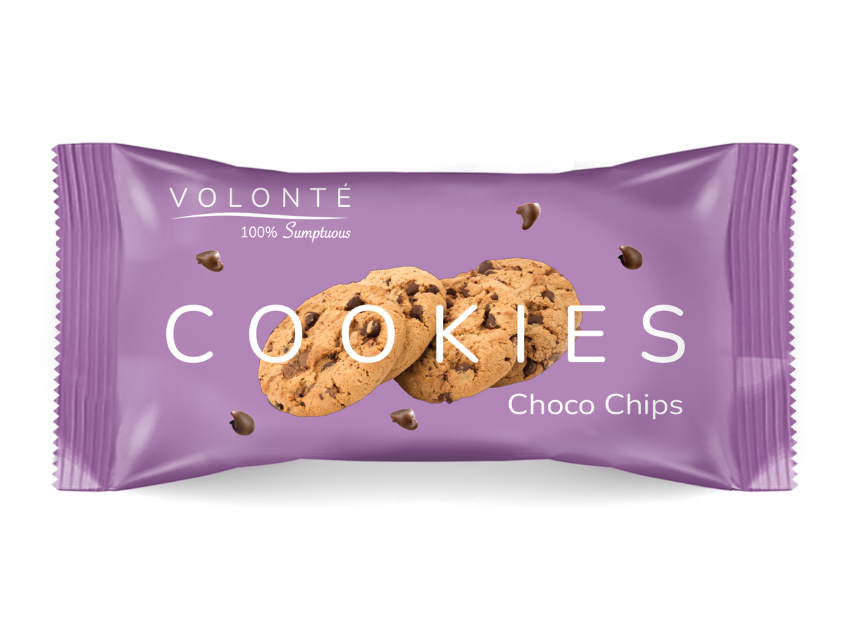 Volonte Choco Chips Cookies 36g