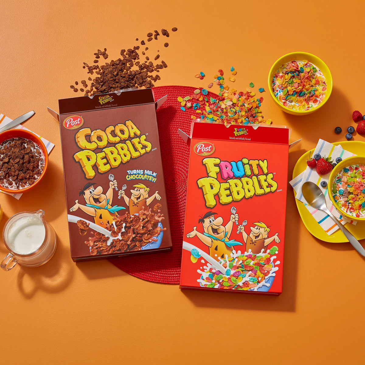 Post Cocoa Pebbles Gluten Free Breakfast Cereal - 312gm