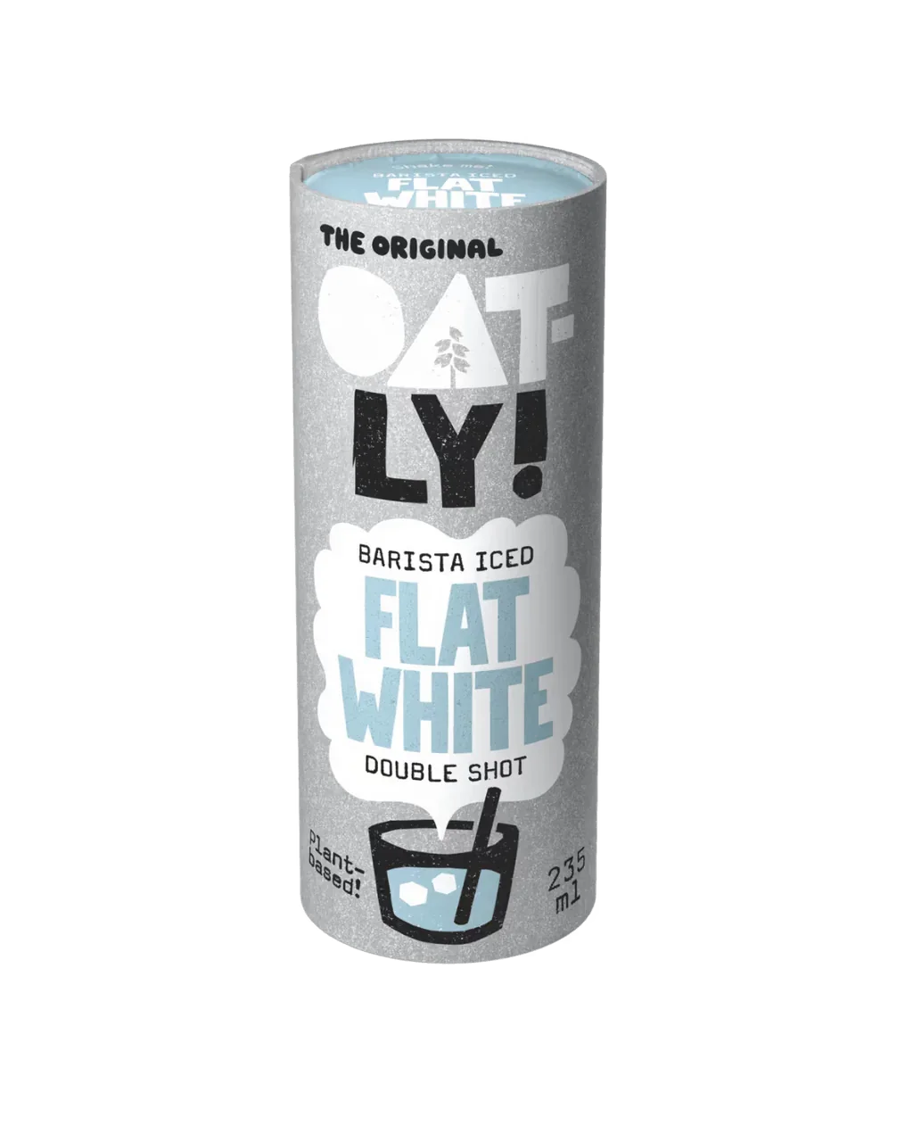 Oatly Barista Iced Flat White-Double Shot 235ml | Welaza