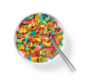 Post Fruity Pebbles Sweetened Rice Breakfast Cereal Gluten Free - 425gm