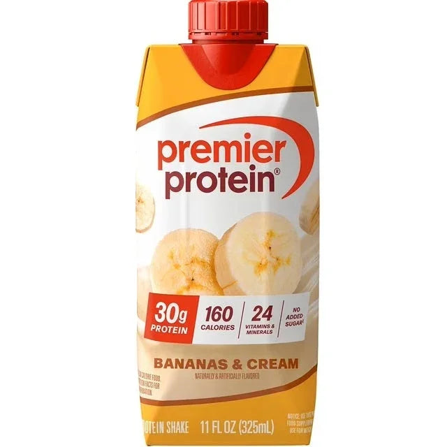 Premier Protein 30g High Protein Shake, Bananas & Cream 325ml