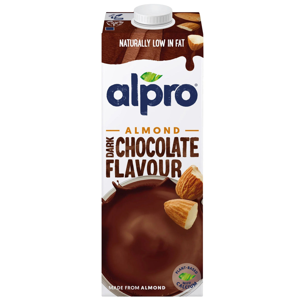 Alpro Almond Dark Chocolate - Case of 8 (8 x 1L)