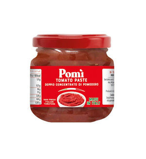 Pomi tomato paste product packaging