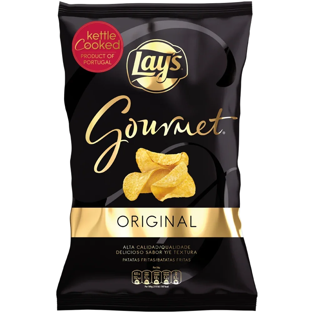 Lay's Gourmet Original Kettle Cooked Chips 170gm