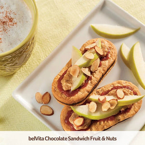 Belvita Sandwich Breakfast Biscuits, Dark Chocolate Creme - 1.25kg 25 Packs