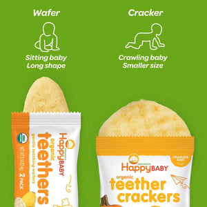 Happy Baby Organic Teethers Variety, 36 Count, 144 g - View 3 | Welaza