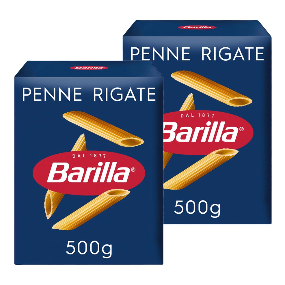 Barilla Pasta Penne Rigate 500g x 2