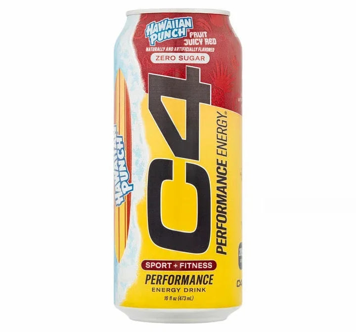 C4 Performance Energy, Hawaiian Punch Fruit Juicy Red 473ml