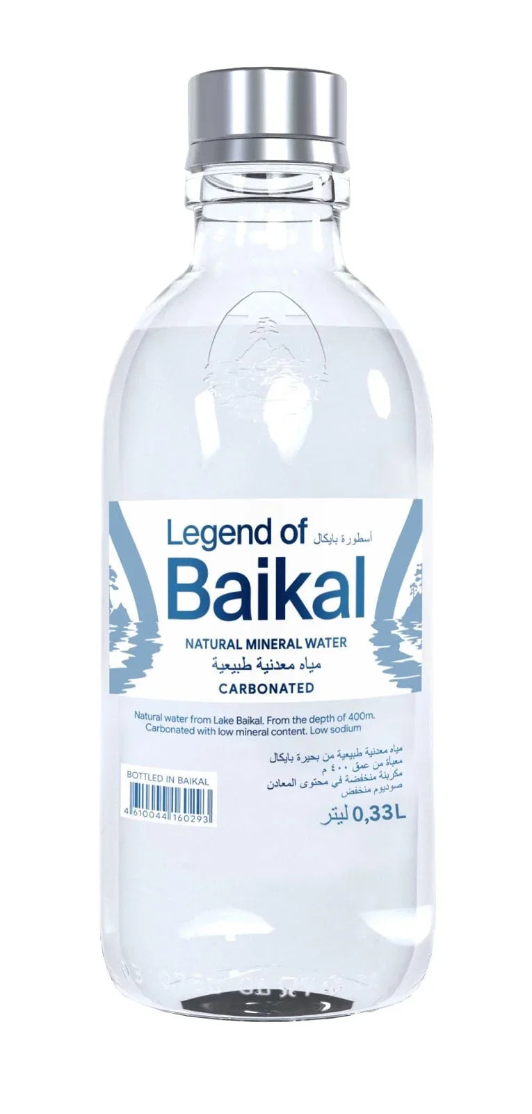 Legend of Baikal Sparkling Natural Mineral Water 12 x 330ml