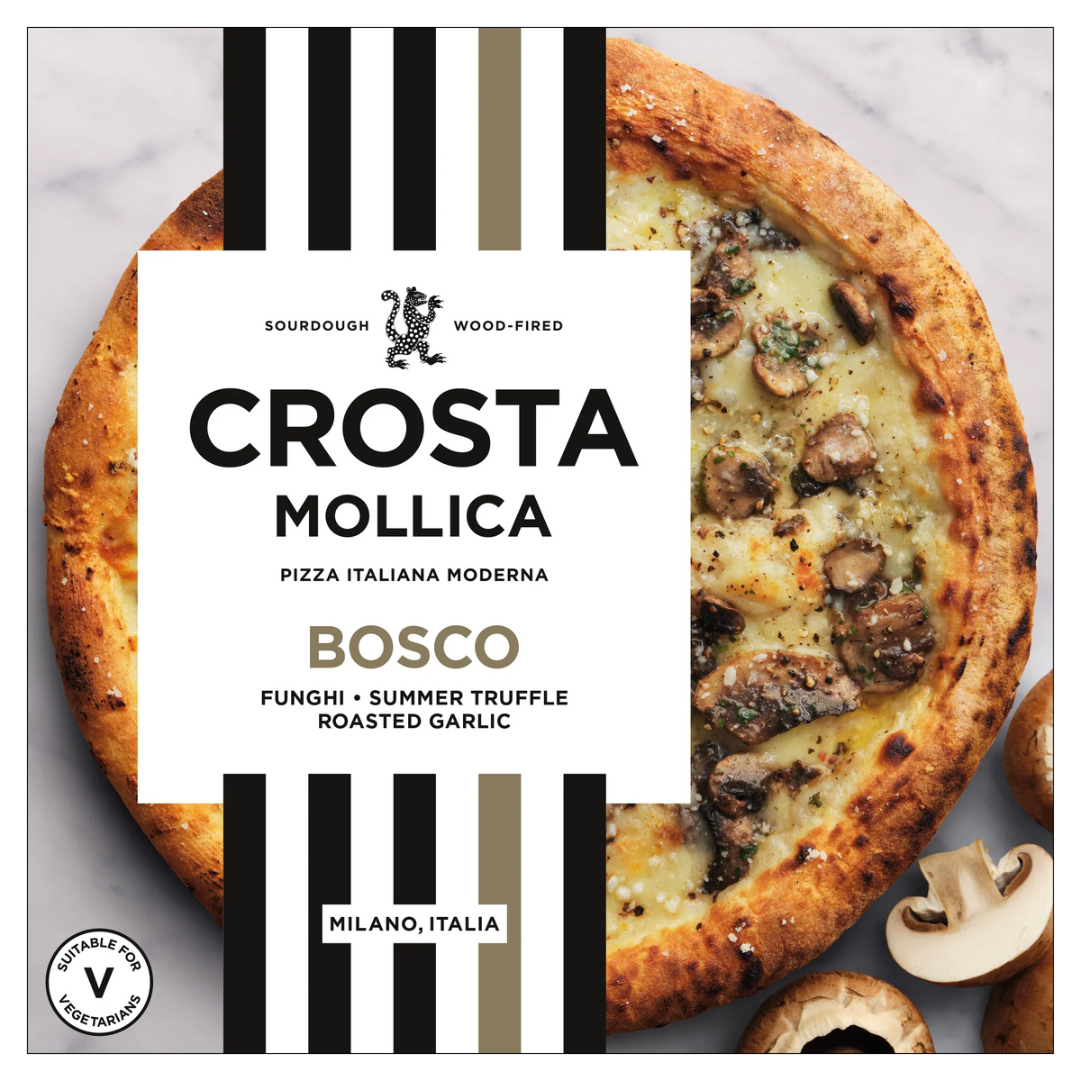 Crosta Mollica Frozen Bosco Sourdough Pizza 443gm