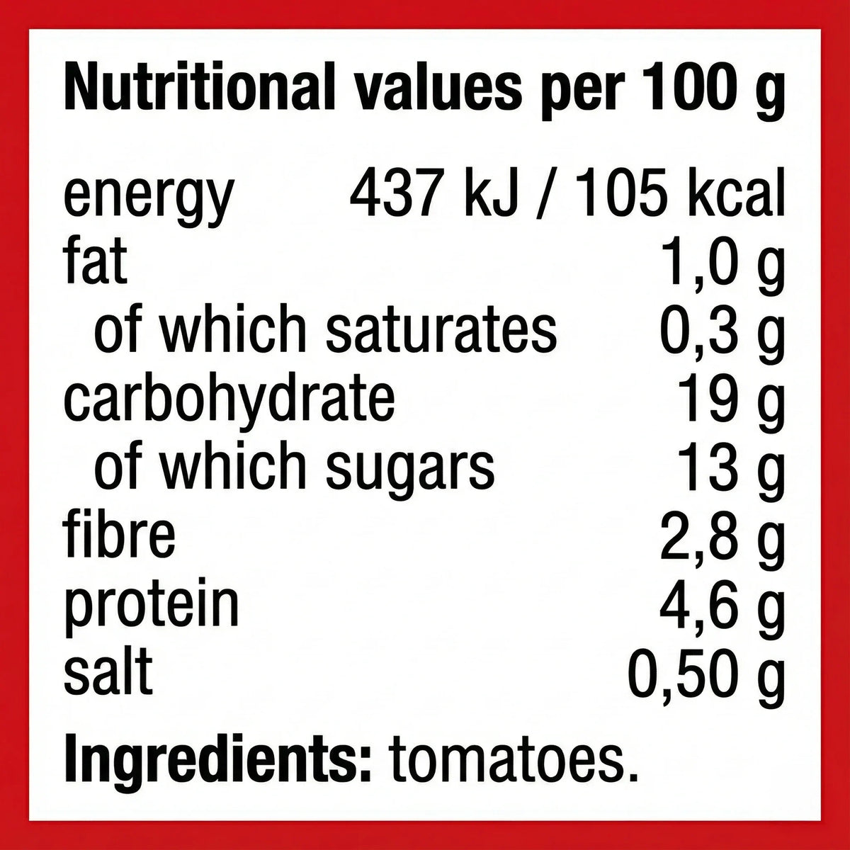 Pomi Italian tomato paste front view
