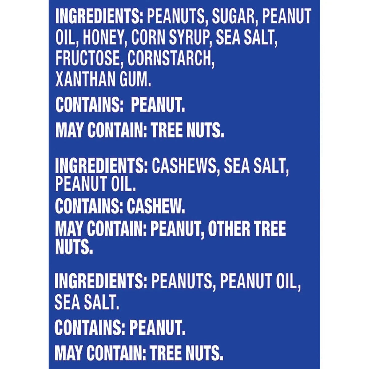 Planters Variety Pack Cashews & Peanuts, 49g (24 pk)