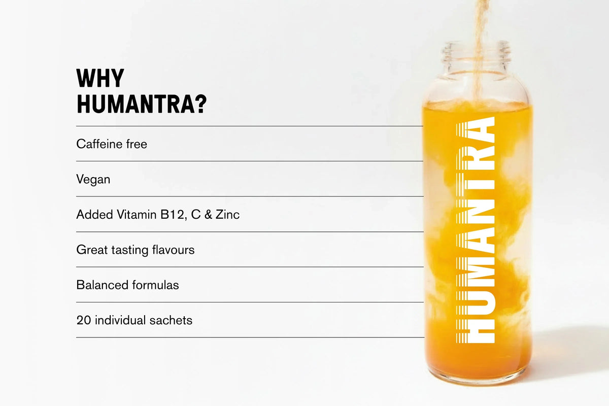 Humantra Apricot Electrolyte Hydration Pack – Zero Sugar, 20 Servings, 72g