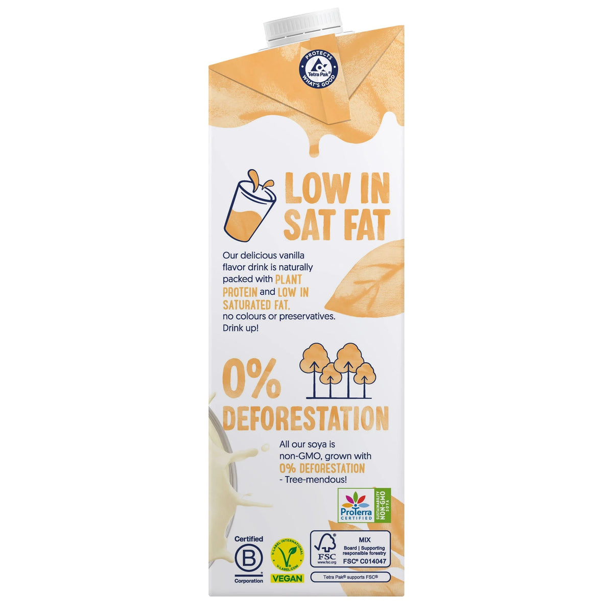 Alpro Soya Vanilla - Case of 8 (8 x 1L)