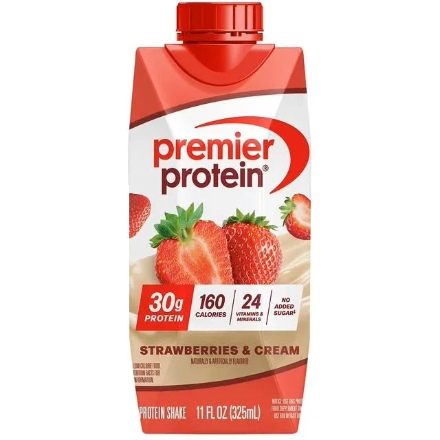 Premier Protein 30g High Protein Shake, Strawberries & Cream 325ml