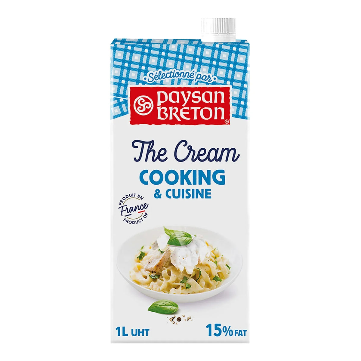 Paysan Breton Light Thickening & Cooking Cream 15% Fat 1L