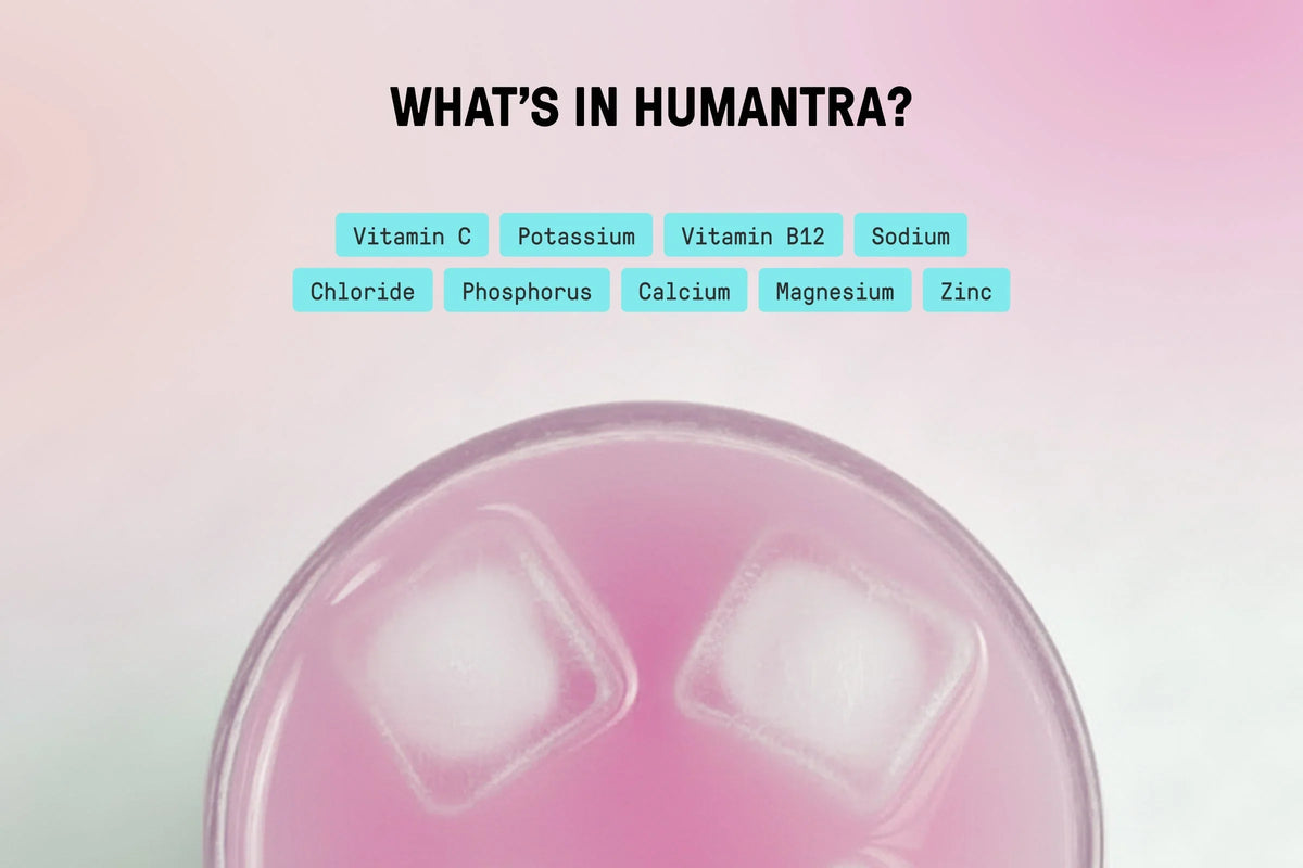Humantra Lychee Electrolyte Hydration Pack – Zero Sugar, 20 Servings, 80g